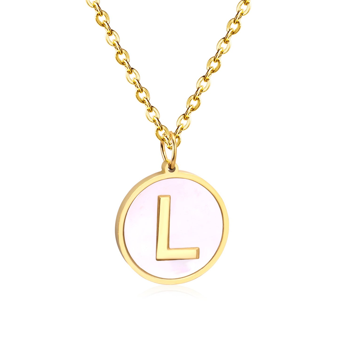 Initial Pendant Necklace